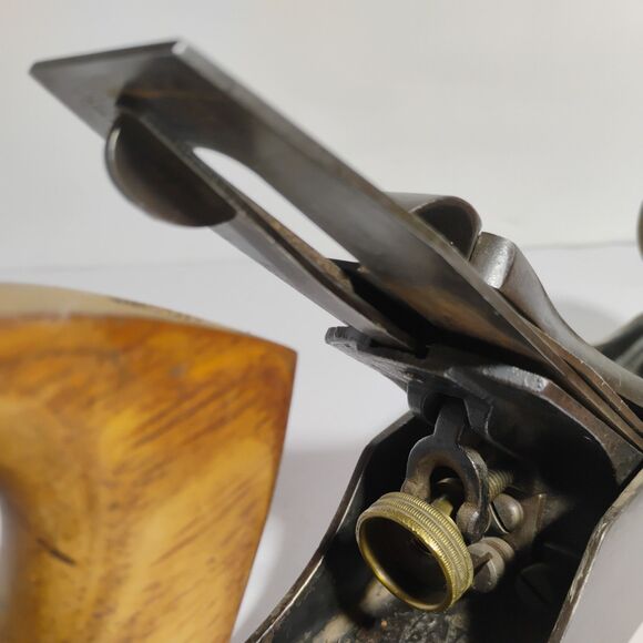 Vintage Stanley Bedrock 605 Plane Corrugated Sole Patent D Apr 2 1910 Rare - Picture 5 of 16